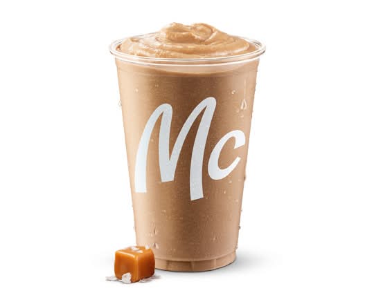 Med Salted Caramel Coffee Frappé [590.0 Cals]