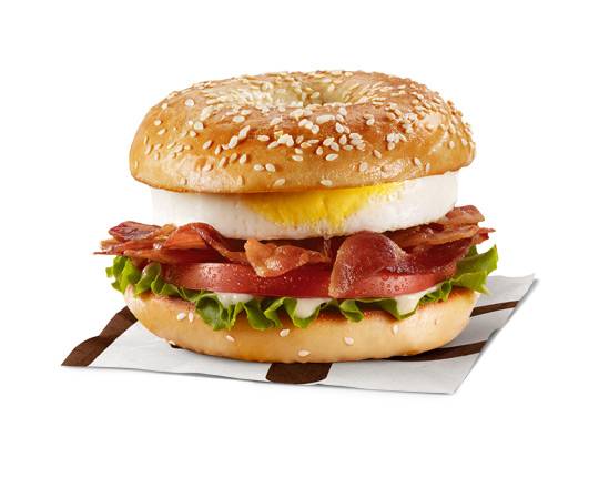 Sesame Egg BLT Bagel [570.0 Cals]