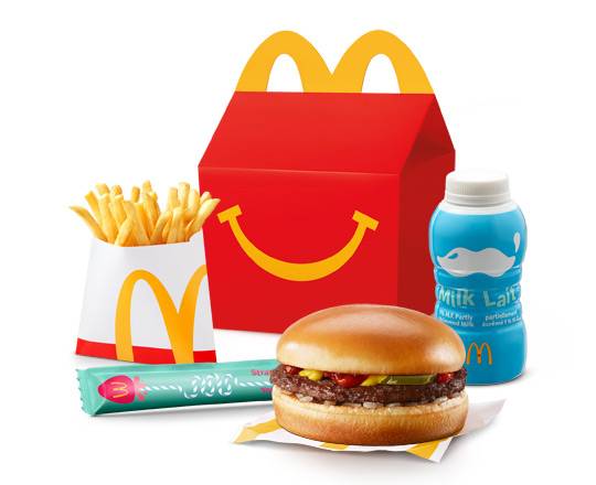 Happy Meal Hamburger with Small Fries [510-620 Cals]