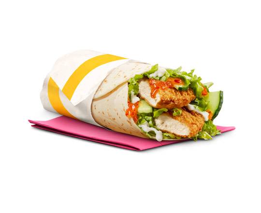 Sweet Chili McWrap with Crispy Chicken [590.0 Cals]
