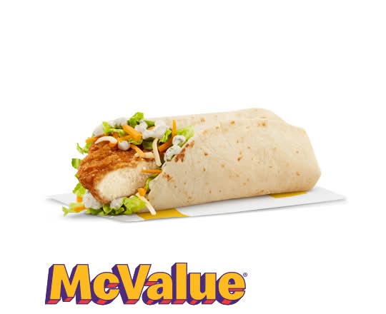 Ranch Chicken Snack Wrap with Crispy Chicken [320.0 Cals]