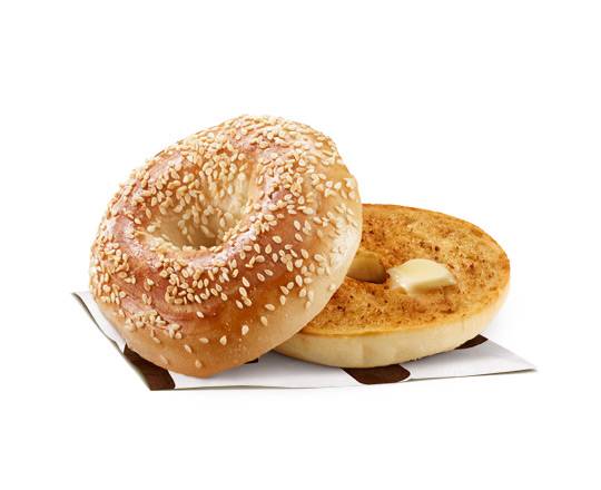Sesame Bagel [330.0 Cals]