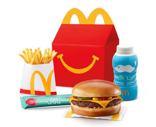 Happy Meal Cheeseburger with Small Fries [560-670 Cals]