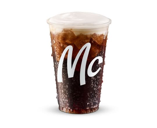 Med Creamy Strawberry Coke [280.0 Cals]