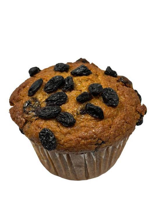 Oat Bran Raisin Muffin
