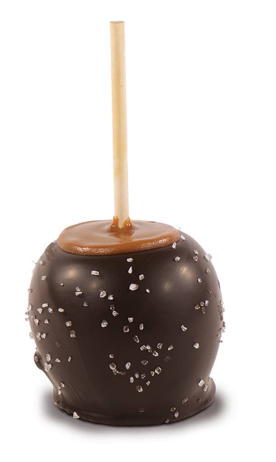 Dark Sea-Salt Caramel Apple