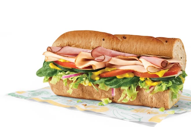 Ham & Turkey Stacker (6'')