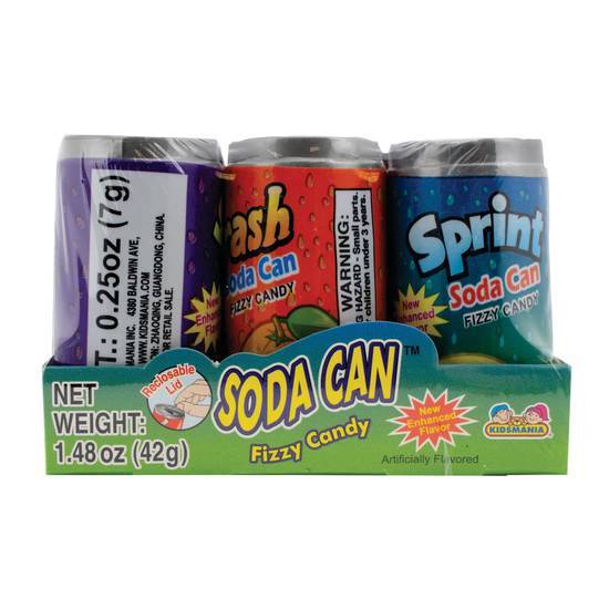 Soda Can Fizzy Candy