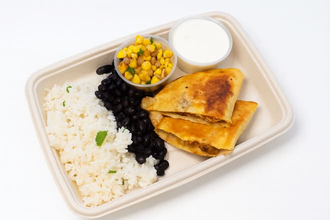 Kid Quesadilla Meal Platter