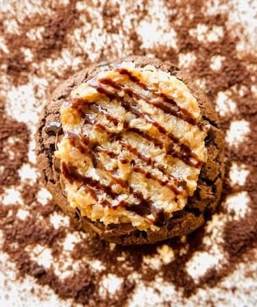 German Chocolate Cookie