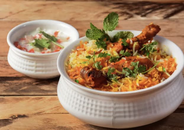 Chennai Style Chicken Biryani