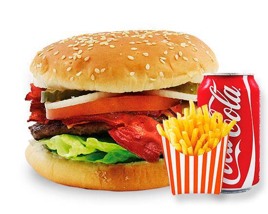 Double Bacon Cheeseburger Combo