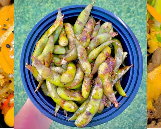 Garlic Edamame