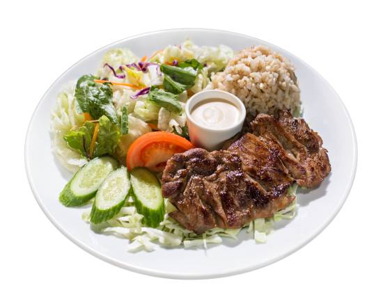 Lighter BBQ Chicken Plate