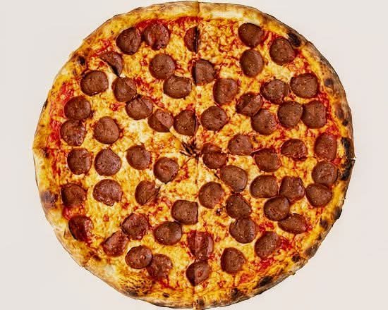 Vegan Pepperoni Pizza