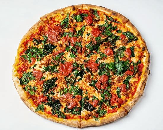 Vegan Sausage - Kale Pizza