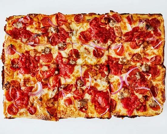 Meat Lovers Square Pizza