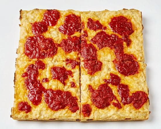 Gluten Free Vegan Grandma Pizza