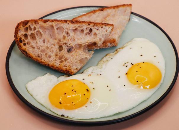 Two eggs
