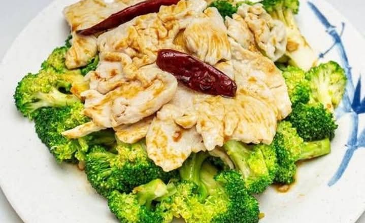 Chicken w.Garlic Sauce