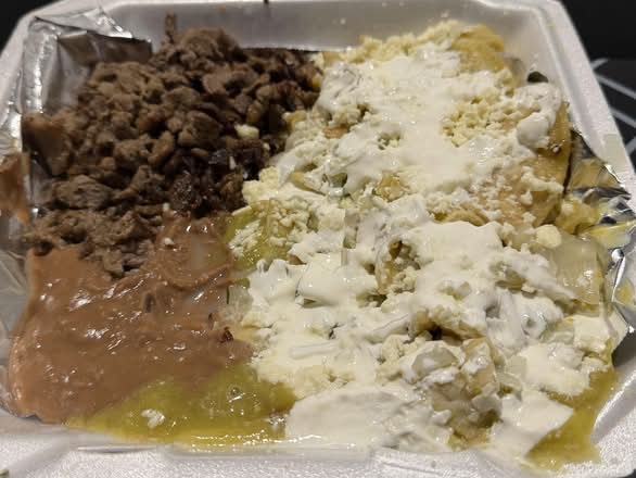 Green Chilaquiles
