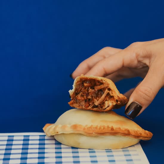 Pulled BBQ Pork Empanada