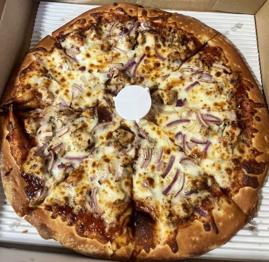 Small BBQ Chicken Pizza