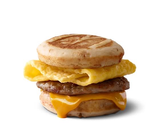 Sausage, Egg & Cheese McGriddles®