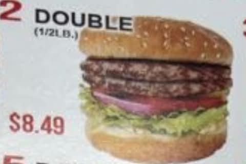 2. Double (1/2 Lb)