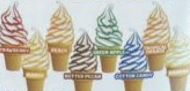 Cones Flavored