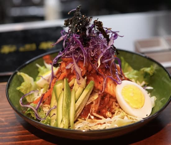 Cold Noodle w/kimchi