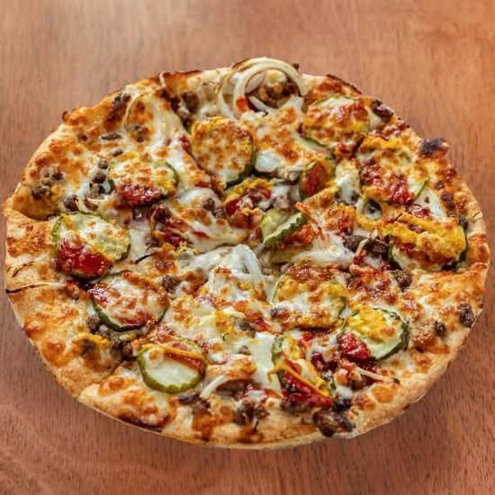 SM Cheeseburger Pizza