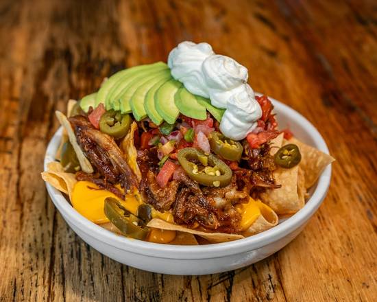 BBQ Pulled Pork Nachos