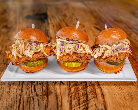 Fried Chicken Sliders