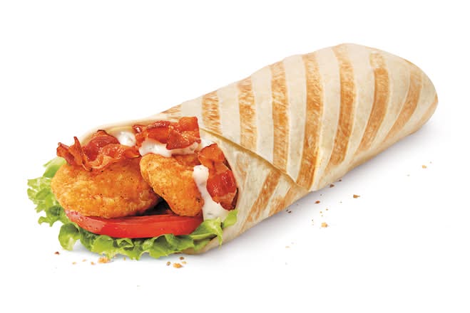 Crispy Chicken Bacon Ranch Wrap