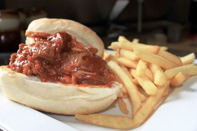 Pulled Pork Sammy