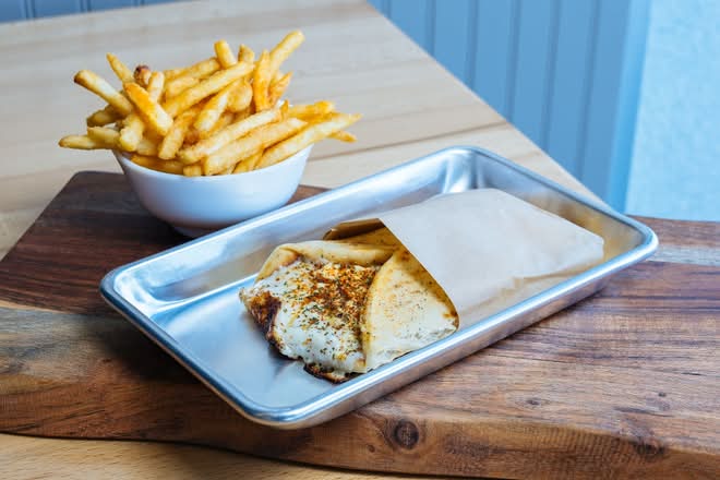Greek Grilled Cheese