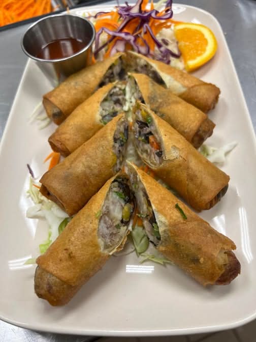 7. Crispy Veggies Rolls