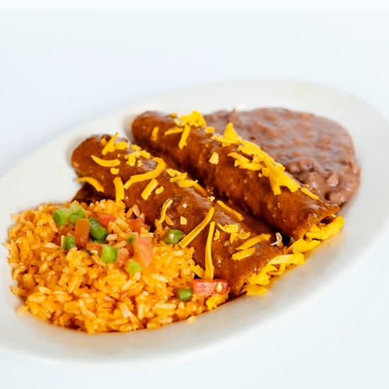 Cheese Enchilada Plate