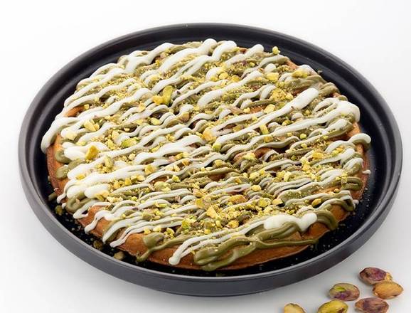 Pistachio Waffles