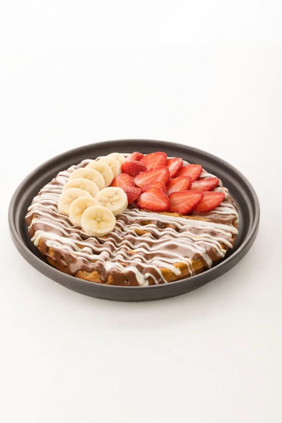 Strawberry & Banana Waffle
