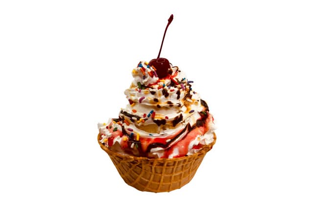 Waffle Sundae