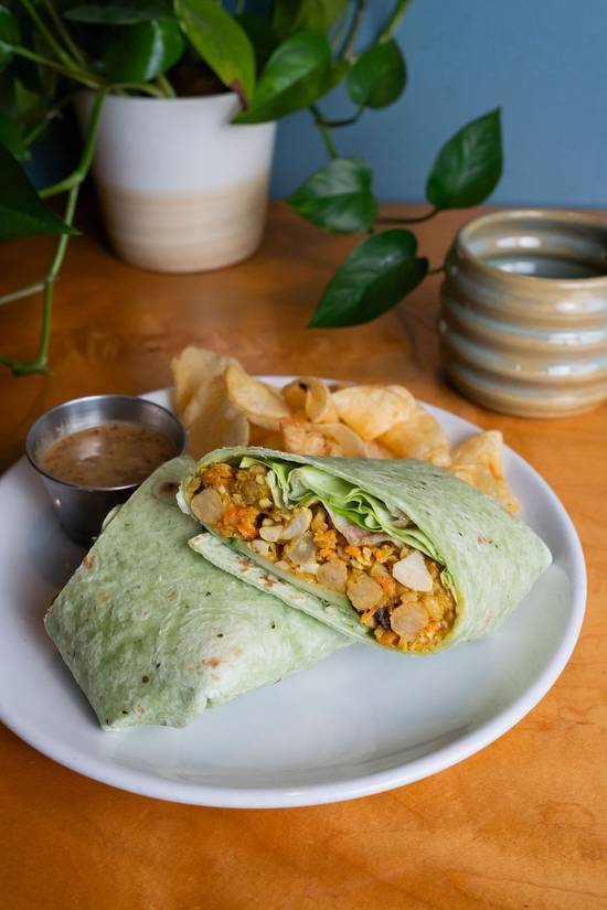 Curried Chickpea Wrap - UBER EATS