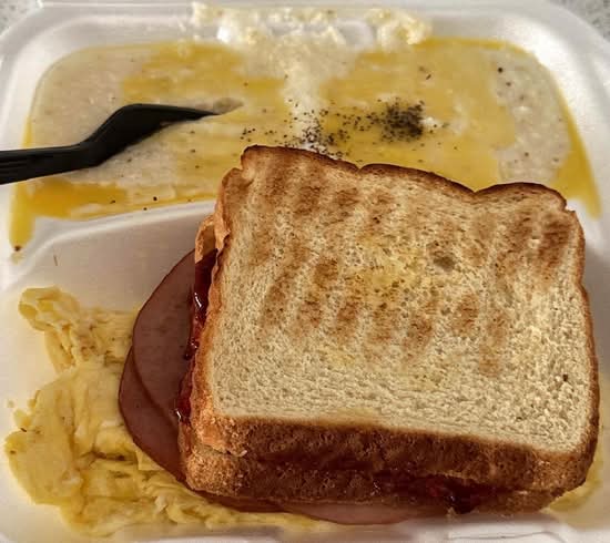Eggs with Ham