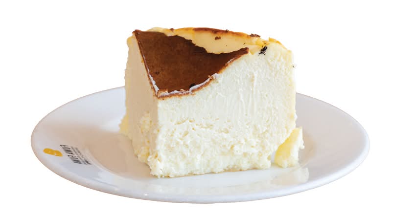 Basque Cheesecake - Slice