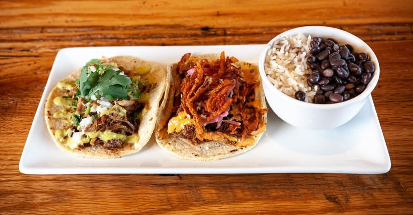 2 Taco Plate