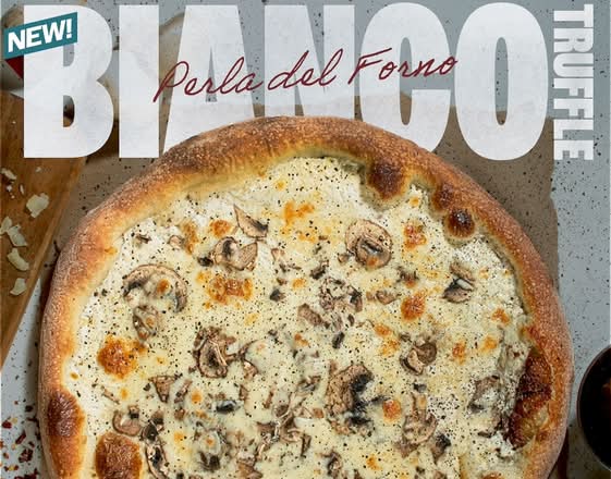 White Truffle Mushroom Pizza