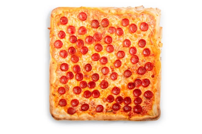 Hot Honey Pepperoni Square