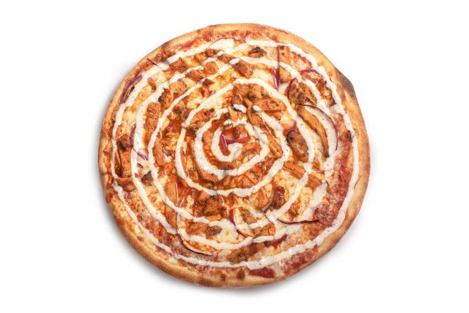 Buffalo Chicken Ranch Pizza
