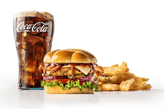 Raid the Roost Chicken Burger Combo